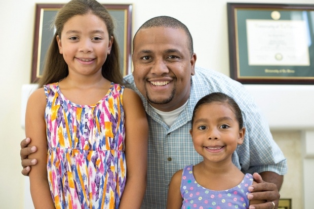 Jake Warner and Daughters