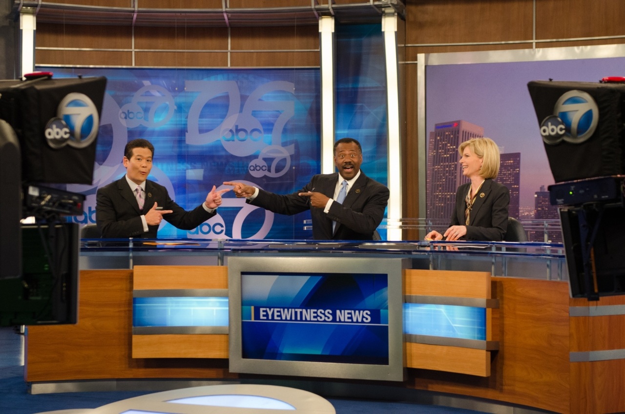 Rob Fukuzaki with ABC7 Eyewitness News Team