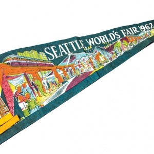Pennant from 1962's Seattle World’s Fair
