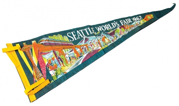 Pennant from 1962's Seattle World’s Fair