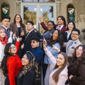 Trophies awarded at the National Speech Championship in Peoria, Illinois at Bradley University.